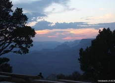 1d) Couché de soleil sur le Grand Canyon (AZ)
